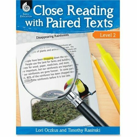 SHELL EDUCATION TEACHER CREATED MATERIALS Close Reading w Paired Texts, Level 2, Ast SHL51358